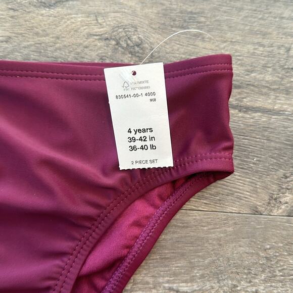 babyGAP 4T Tie Dye Two Piece Rashguard Swimsuit - Picture 8 of 9